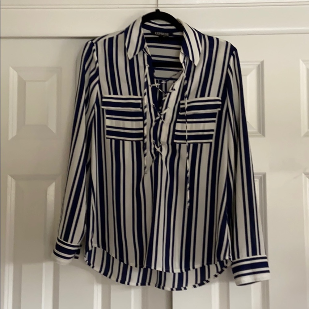 Long sleeve blouse